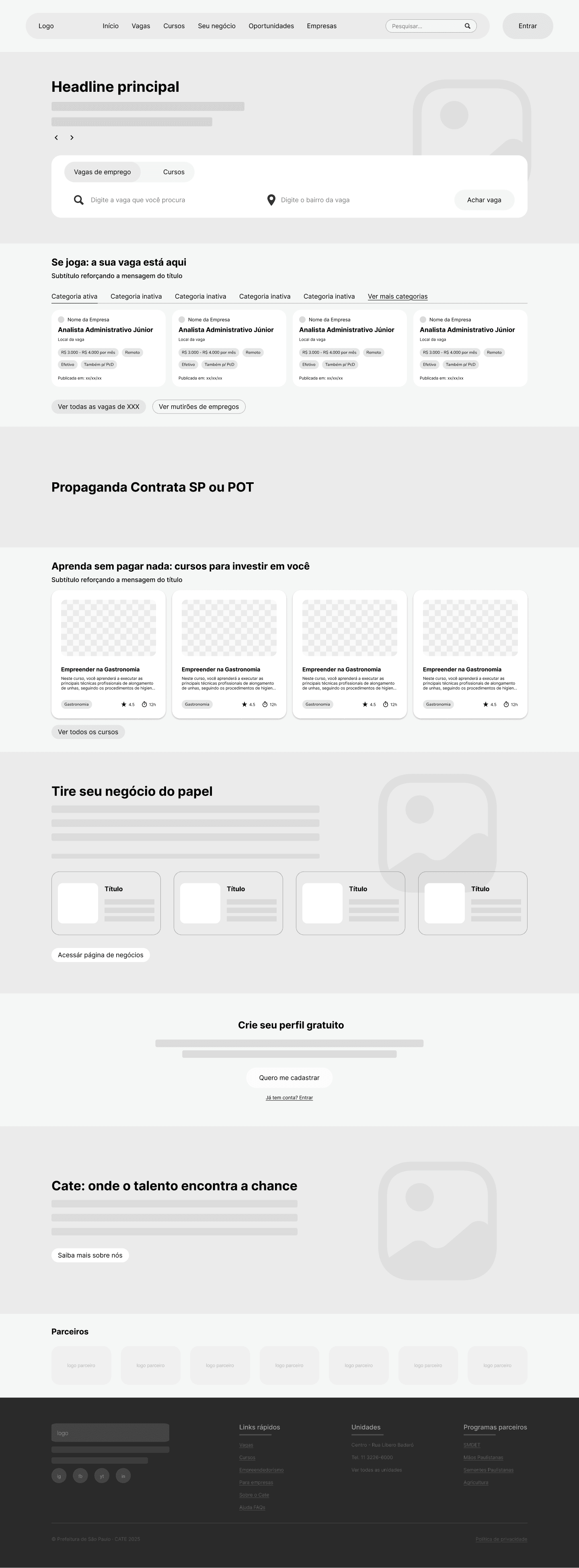 Wireframe · Home